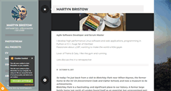 Desktop Screenshot of martynbristow.co.uk